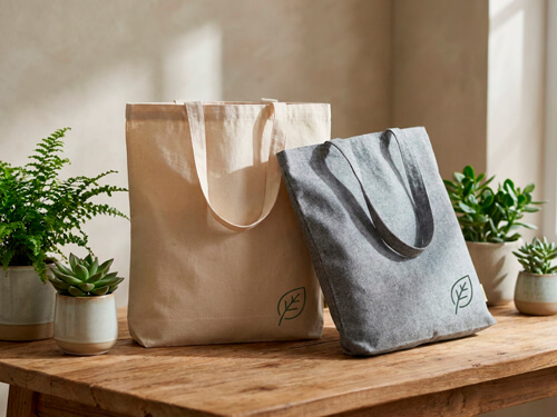 bolsas de algod&oacute;n reciclado